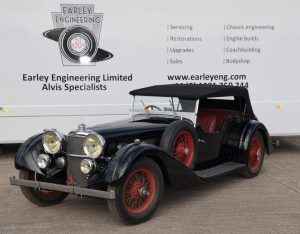 Earley Engineering - 1935 ALVIS SPEED 20 SC VANDEN PLAS image